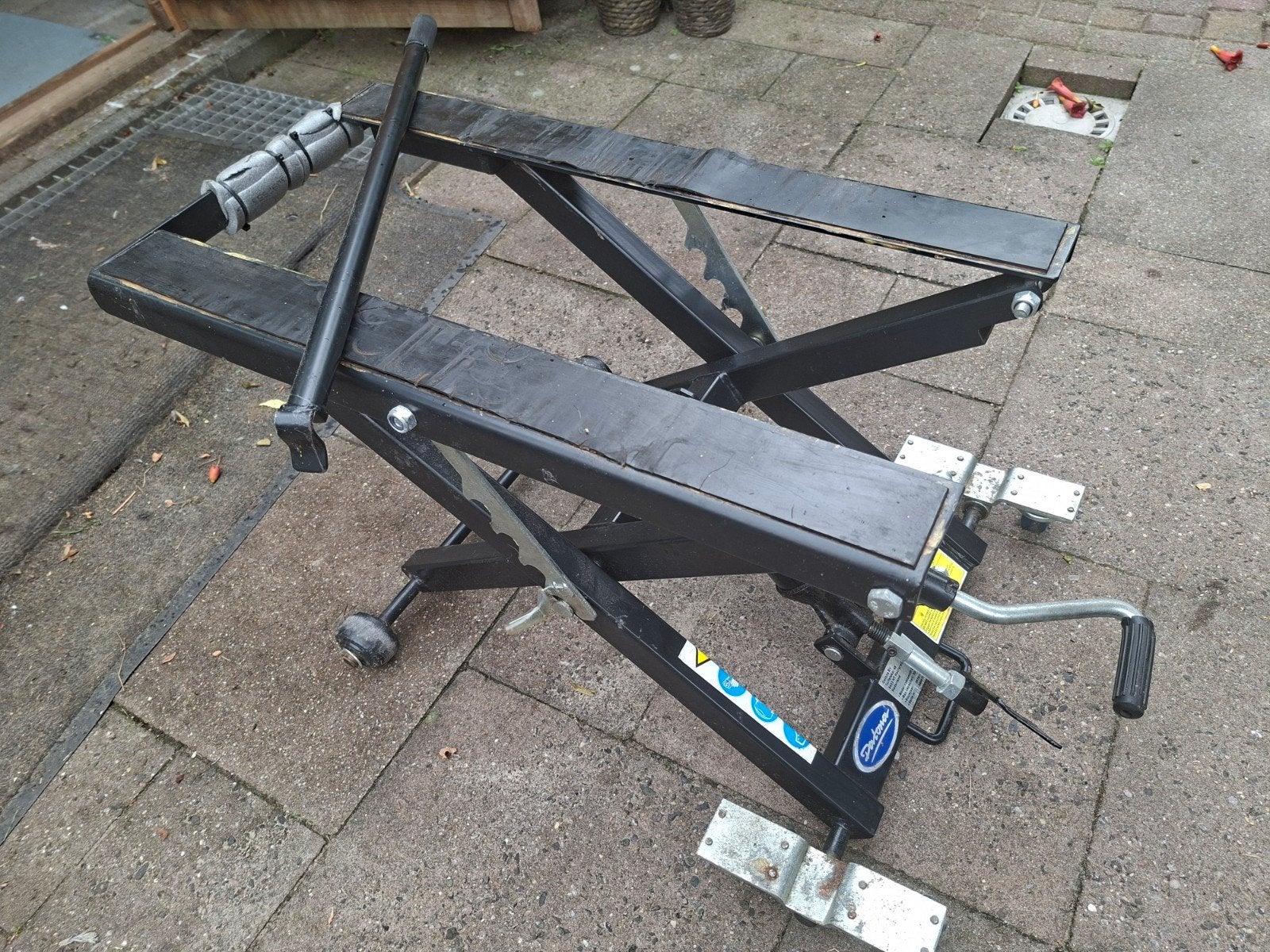 Motorlift Harley en Chopper e.d., Ophalen
