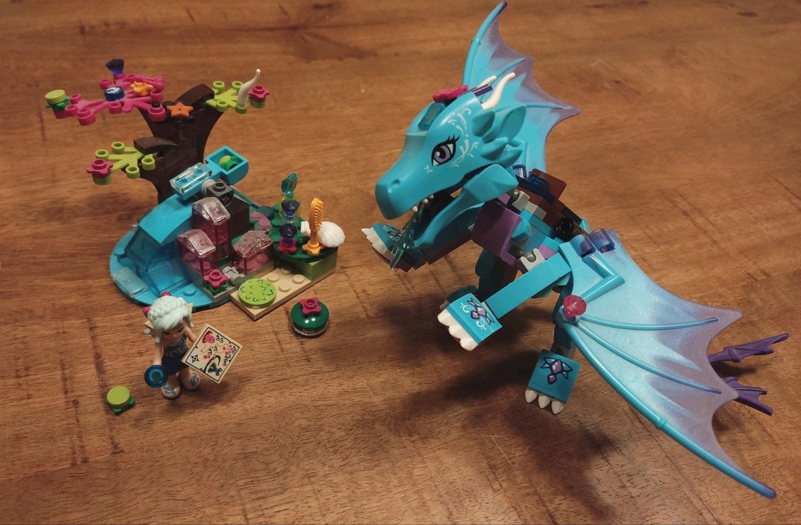Lego Friends 41172 Elves het water draak avontuur, Lego, Compleet, Friends, Ophalen of Verzenden