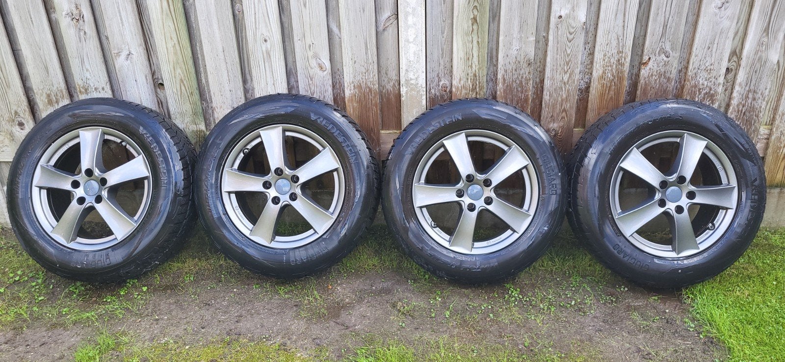 17" Velgen met Vredestein winterbanden voor Mazda CX5, Auto-onderdelen, Ophalen, Gebruikt, Banden en Velgen, 17 inch