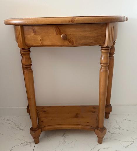 Sidetable grenen, Ophalen, 50 tot 100 cm, Zo goed als nieuw, 25 tot 50 cm