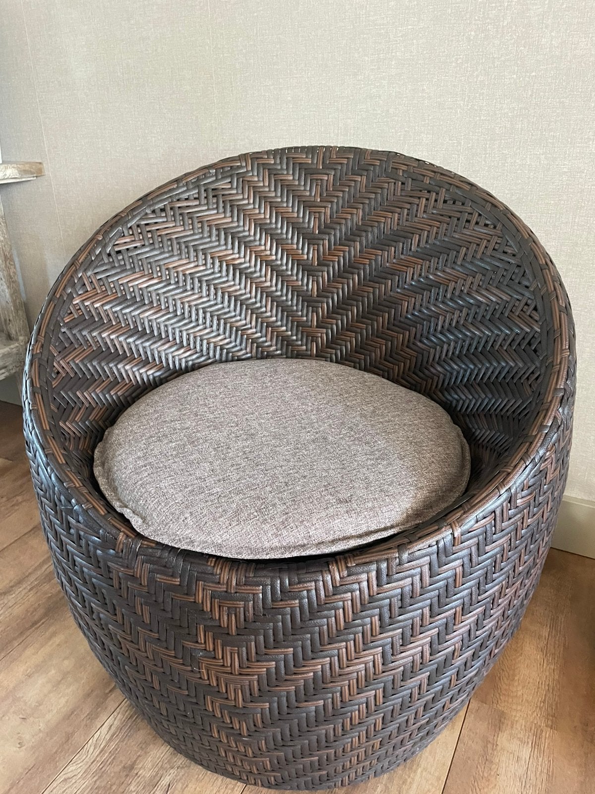 Draai fateuil, Ophalen, Zo goed als nieuw, 75 tot 100 cm, 50 tot 75 cm