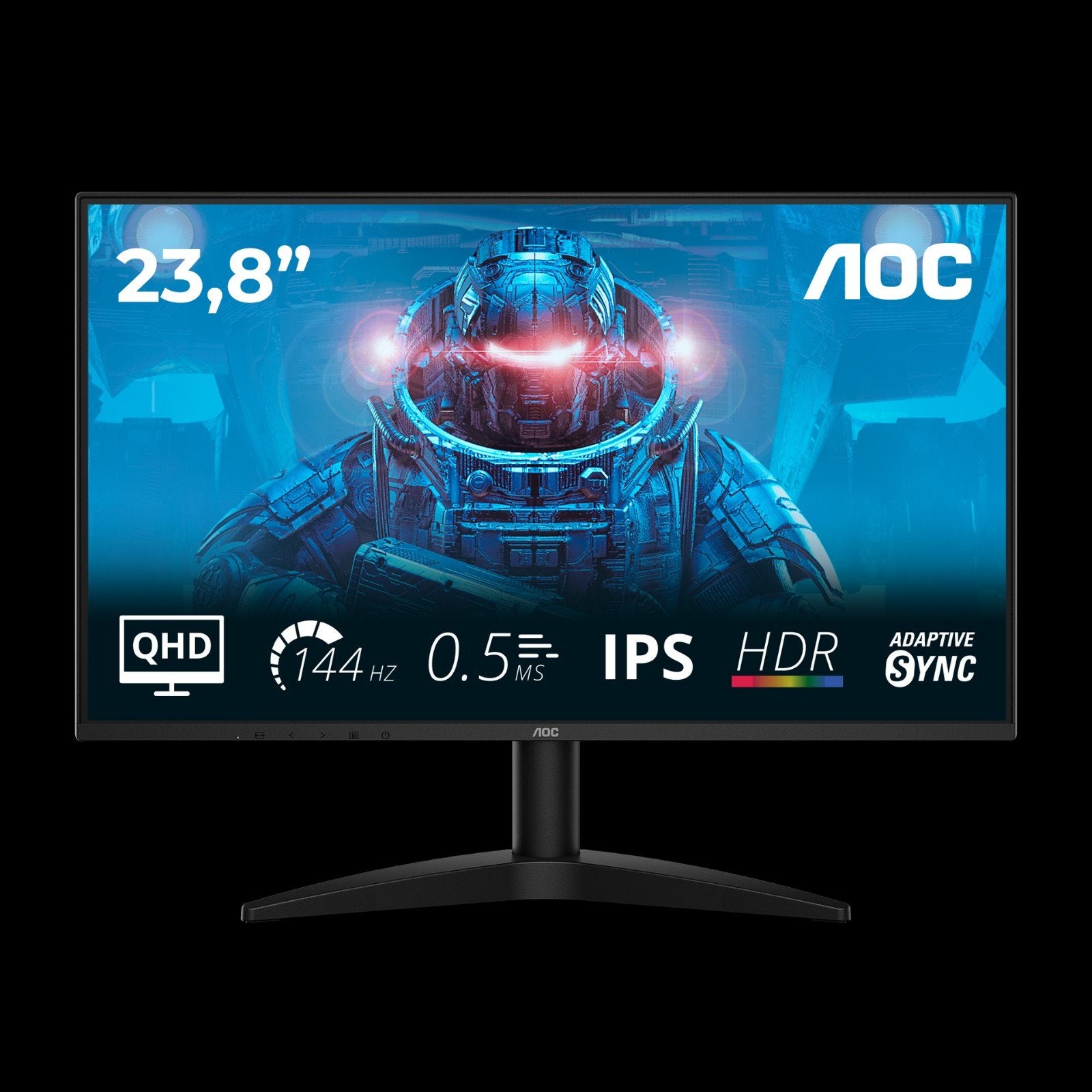 AOC Gaming Monitor Beelscherm Zgan, Computers en Software, Monitoren, HDMI, Aoc, 101 t/m 150 Hz, Ingebouwde speakers