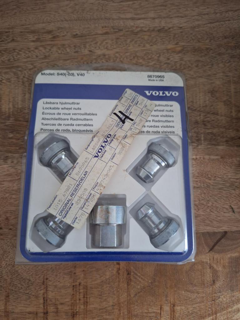Doppen volvo S40(-03) V40 originele, Ophalen of Verzenden, Volvo