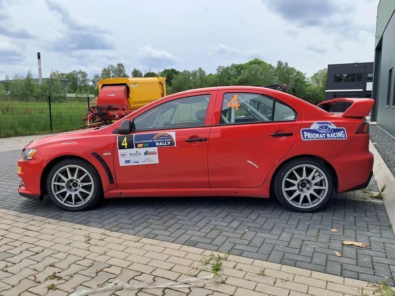 Rally-auto, Mitsubishi, Lancer Sports Sedan, 2.0 Evolution G, 1998 cc, 295 pk, 4 cilinders, 1535 kg