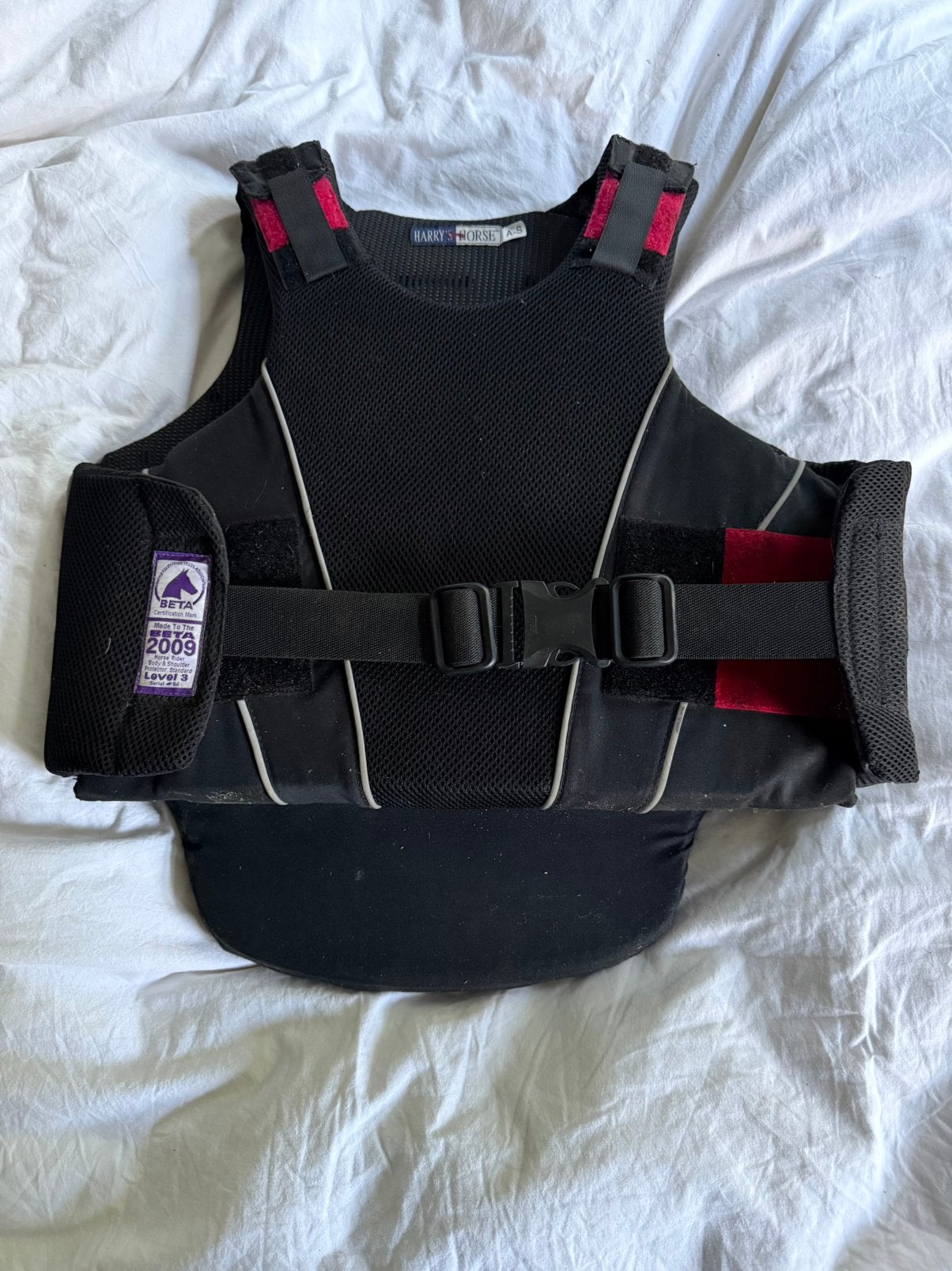 Harry’s horse bodyprotector maat A-S volwassen S of xl kind, Ophalen of Verzenden, Overige soorten