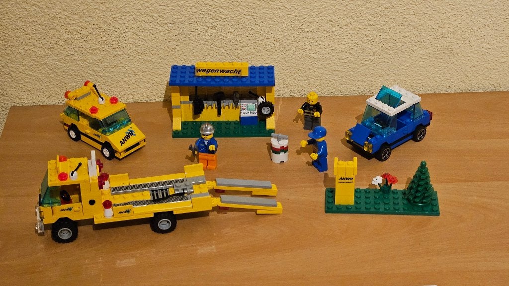 lego 2140 ANWB Wegenwacht, Overige thema's, Lego, Ophalen of Verzenden, Zo goed als nieuw