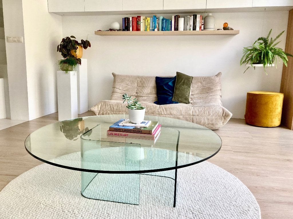 FIAM Italia salontafel – iconisch Italiaans design | Ø120 cm, Rond, Ophalen of Verzenden, 5 – 50, 100 tot 150 cm