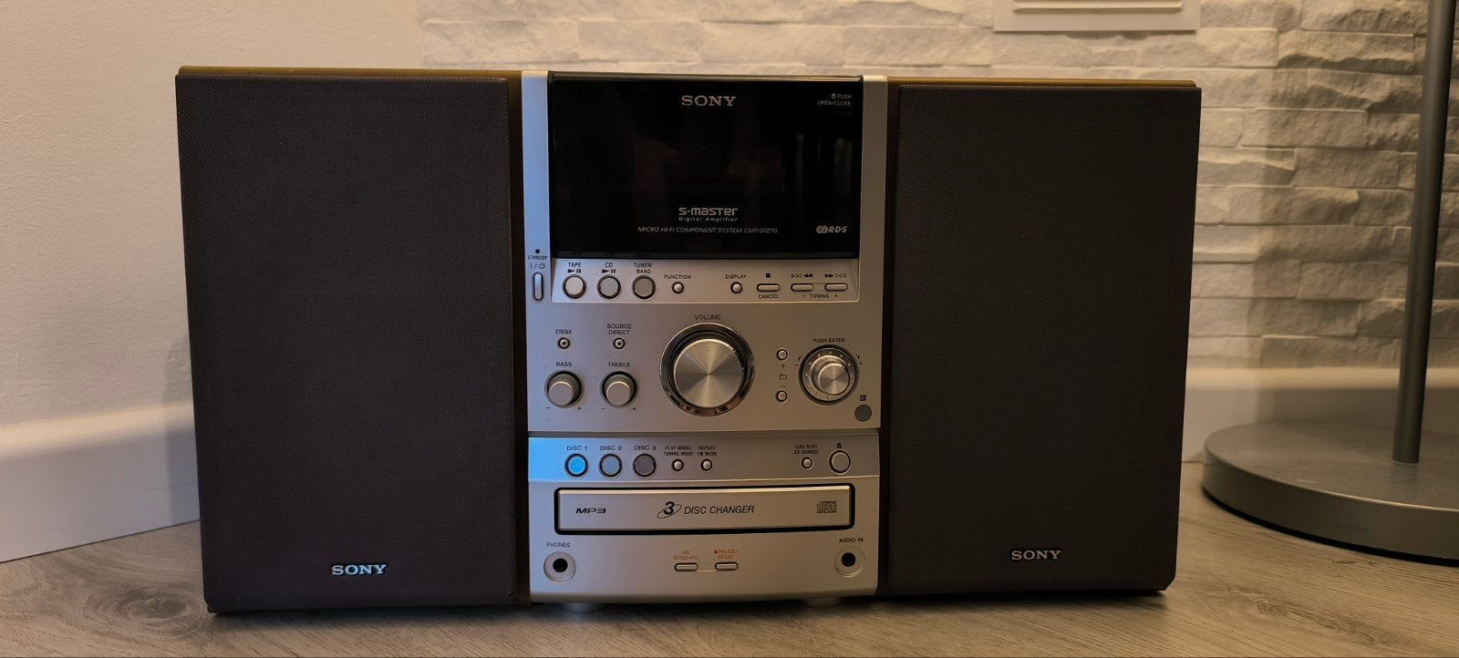 Sony CMT-SPZ70 Hi-Fi Stereo Set met Sony speakers, Gebruikt, Microset, Tuner of Radio, Ophalen of Verzenden