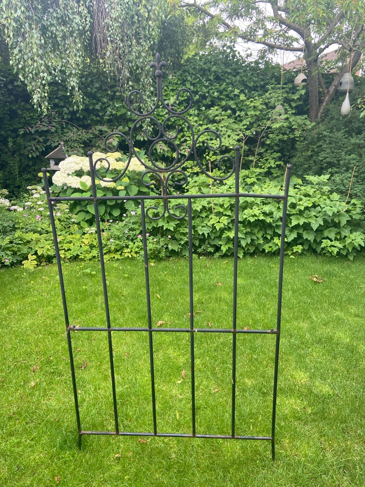 Decoratief IJzeren Tuinrek - Klimplantenrek, Ophalen, Gebruikt, IJzer, Tuinhek