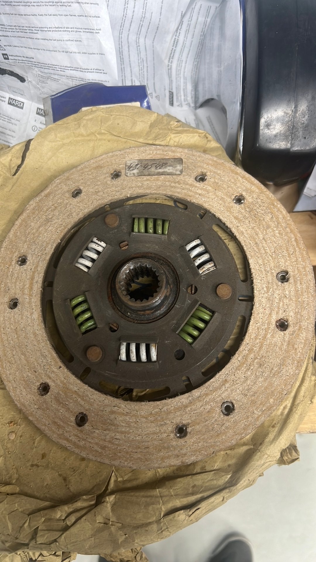 Koppelingsplaat  Fiat 124/125/131oldtimer ), Ophalen of Verzenden, Nieuw, Fiat