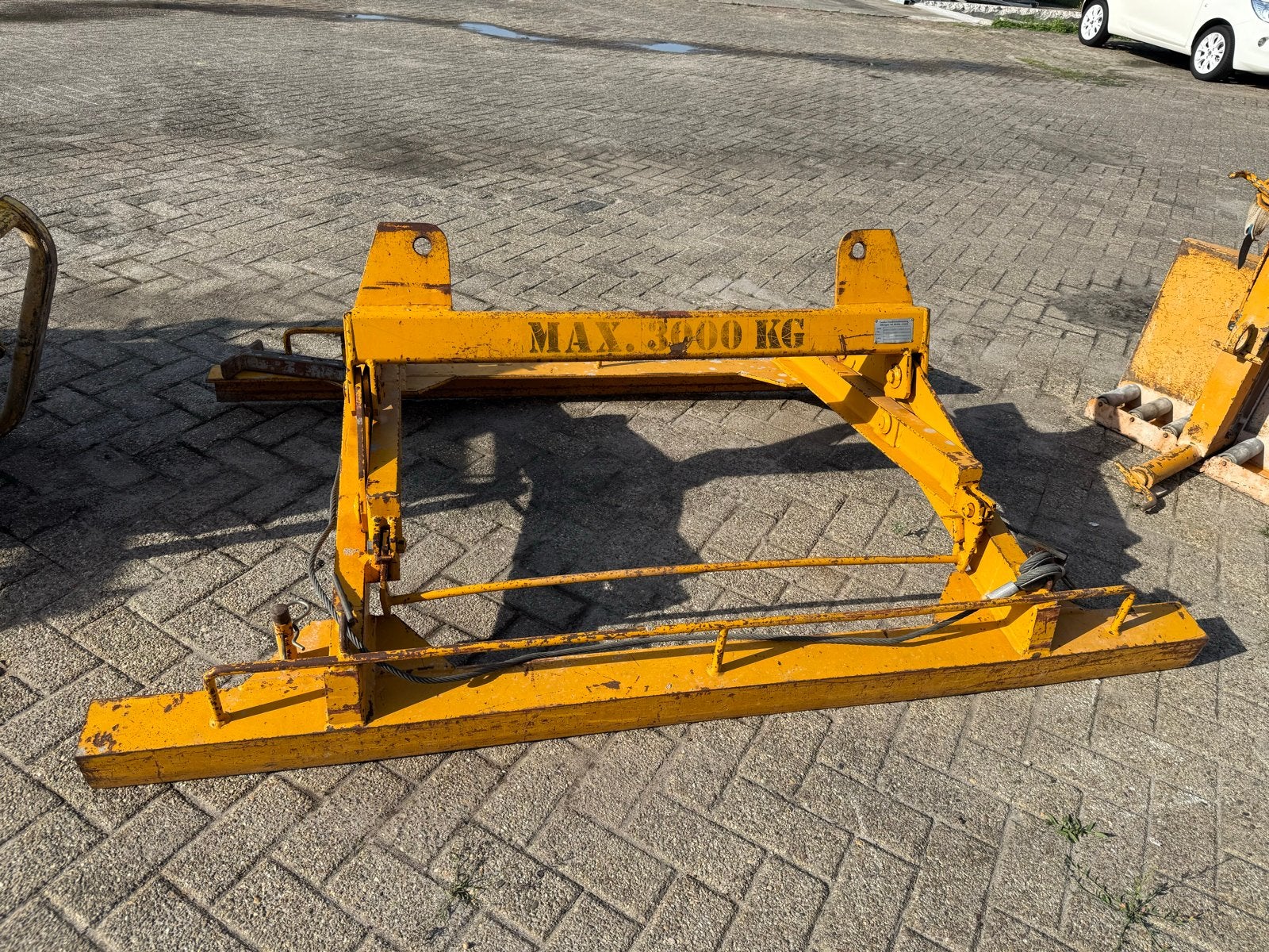 (VBI)Vloerenklem tot 3000kg - voor120cm breed, Ophalen of Verzenden
