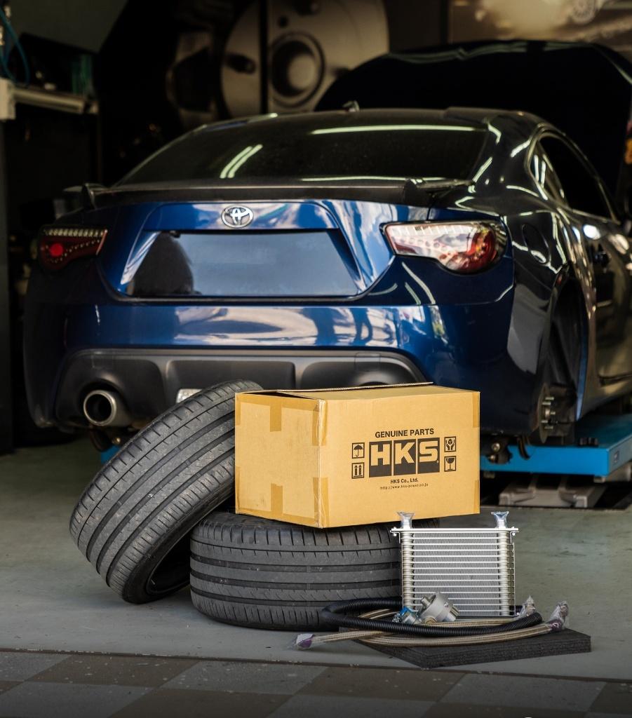 HKS S-Type Oil Cooler Kit Subaru BRZ Toyota GT86 FA20 4U-GS