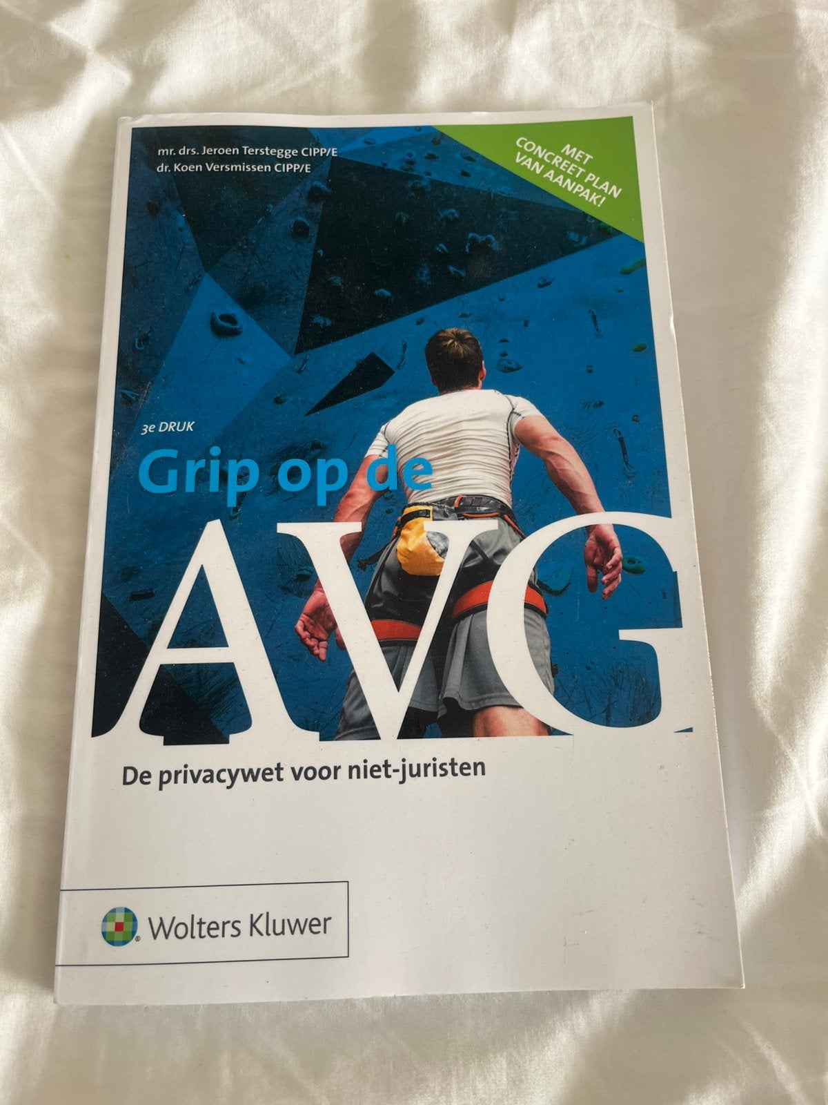 Grip op de AVG, Ophalen of Verzenden, Beta, Zo goed als nieuw, HBO