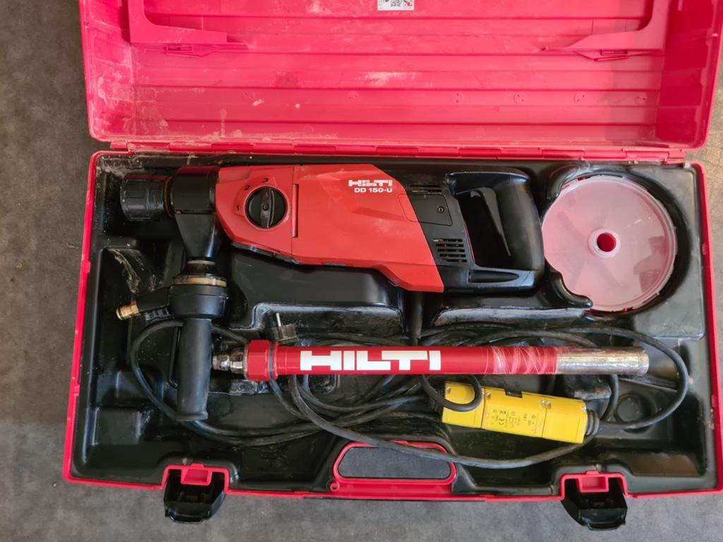 HILTI DD 150 U  DIAMANTBOORMACHINE, Ophalen of Verzenden, Zo goed als nieuw