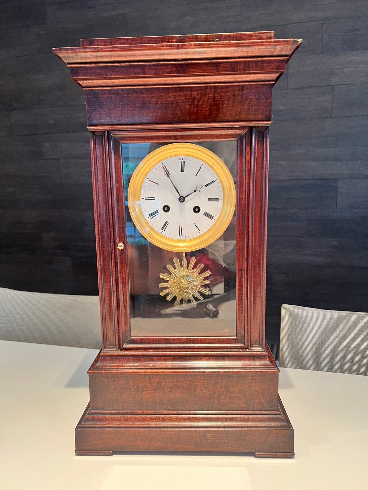 Glaspendule, Antiek en Kunst, Ophalen of Verzenden