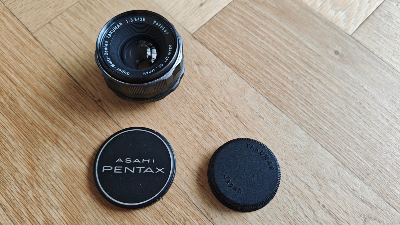 Pentax Super-Multi-Coated Takumar 1:3.5/35 lens, Audio, Tv en Foto, Fotografie | Lenzen en Objectieven, M42, Gebruikt, Multi-coated