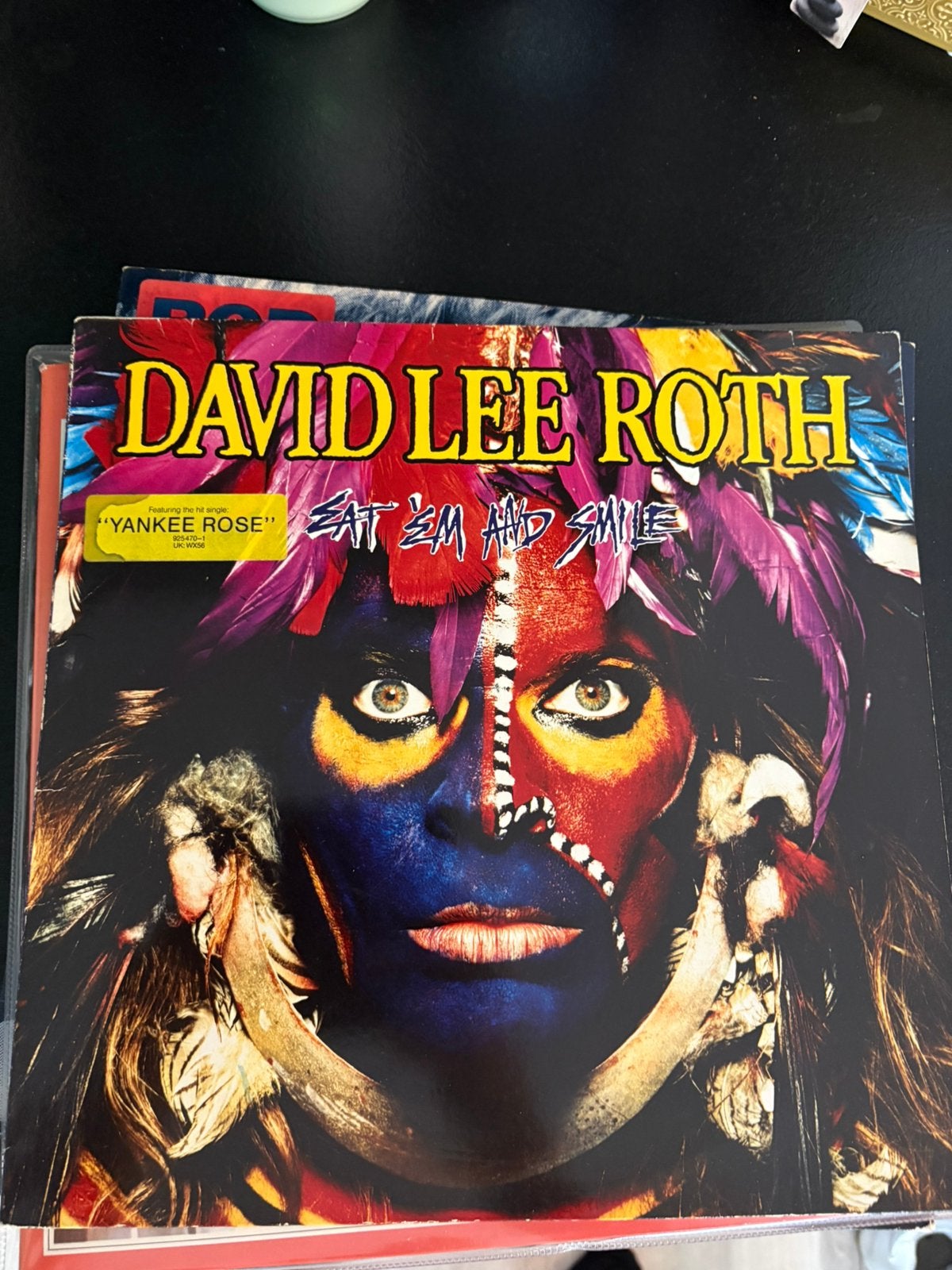 David Lee Roth - Eat 'Em And Smile LP (1986), Cd's en Dvd's, Ophalen of Verzenden, 1980 - 1989, Gebruikt, 12 inch
