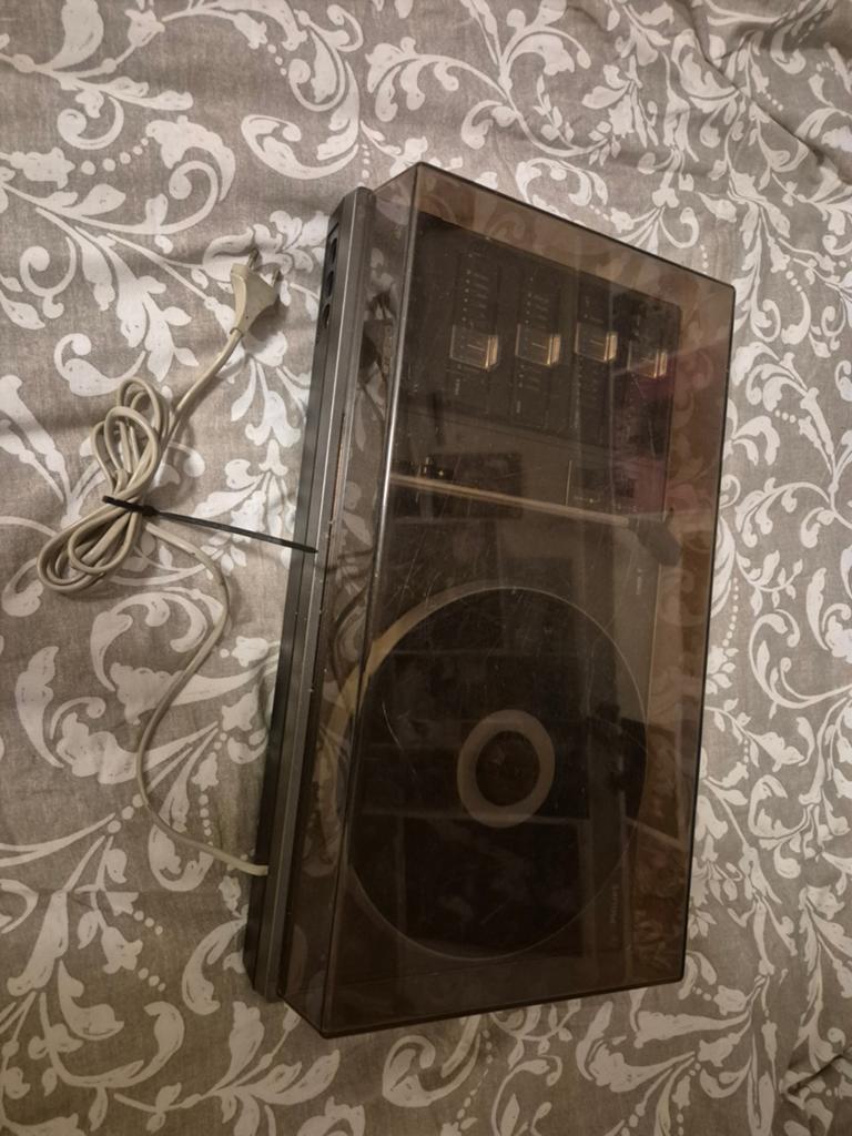 Philips platenspeler klein - Compact en functioneel, Ophalen, Gebruikt, Platenspeler, Philips