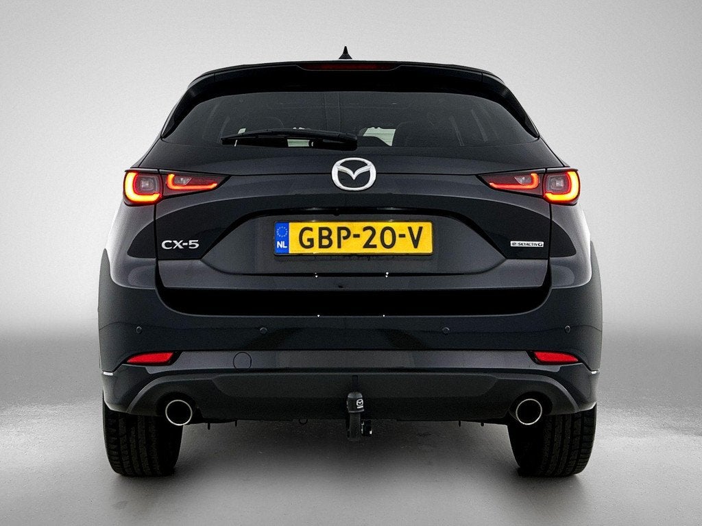 Mazda CX-5 2.0 e-SkyActiv-G M Hybrid 165 Homura | SCHUIFDAK, Gebruikt, 4 cilinders, Zwart, Bedrijf
