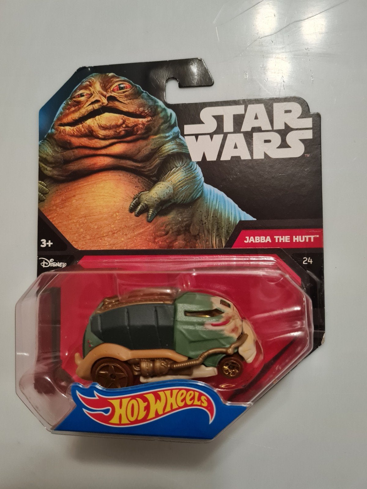Nr.24 Jabba The Hutt 1:64 Star Wars ( Hotwheels), Verzamelen, Star Wars, Ophalen of Verzenden, Nieuw, Overige typen