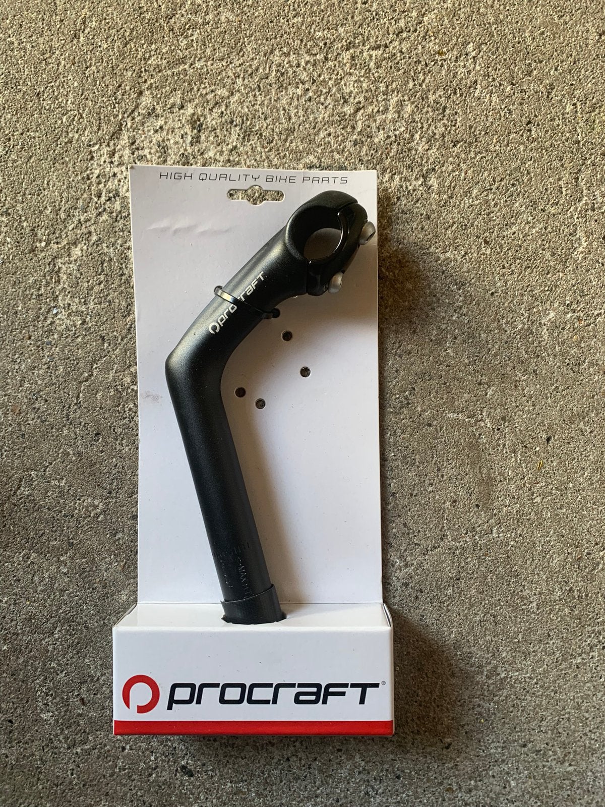 Procraft tour II vaste stuurpen 25,4 mm klemming, Fietsen en Brommers, Fietsonderdelen, Ophalen of Verzenden, Zo goed als nieuw