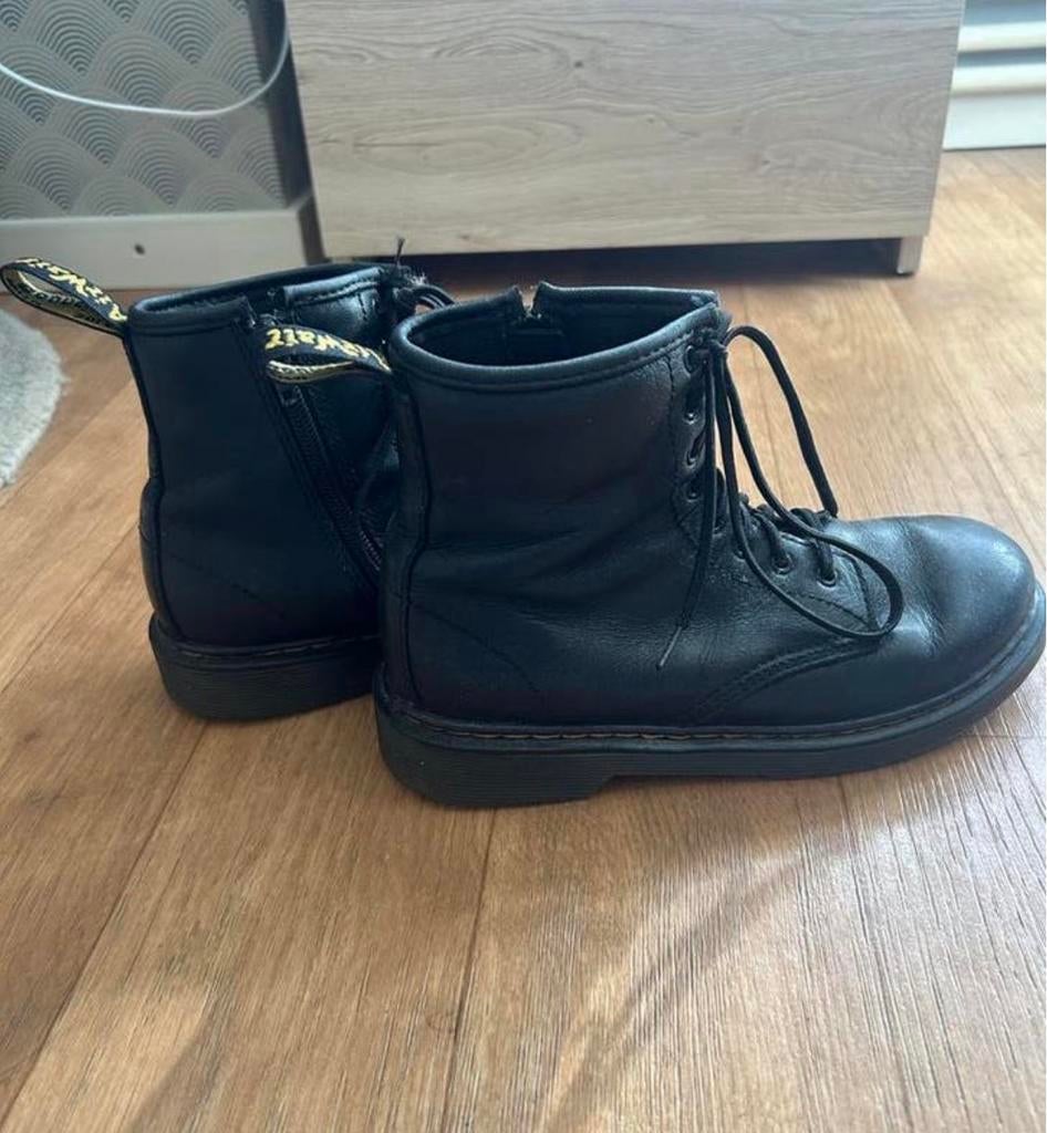 Dr. Martens Zwarte Leren Laarzen - Maat 36, Kleding | Dames, Schoenen, Zwart, Lage of Enkellaarzen, Nieuw, Ophalen of Verzenden