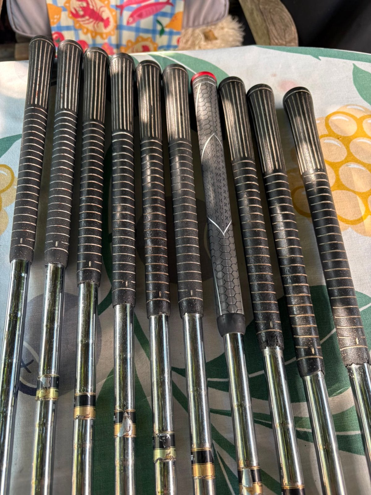 Golf set 9 clubs incl PW, Ophalen, Gebruikt, Set
