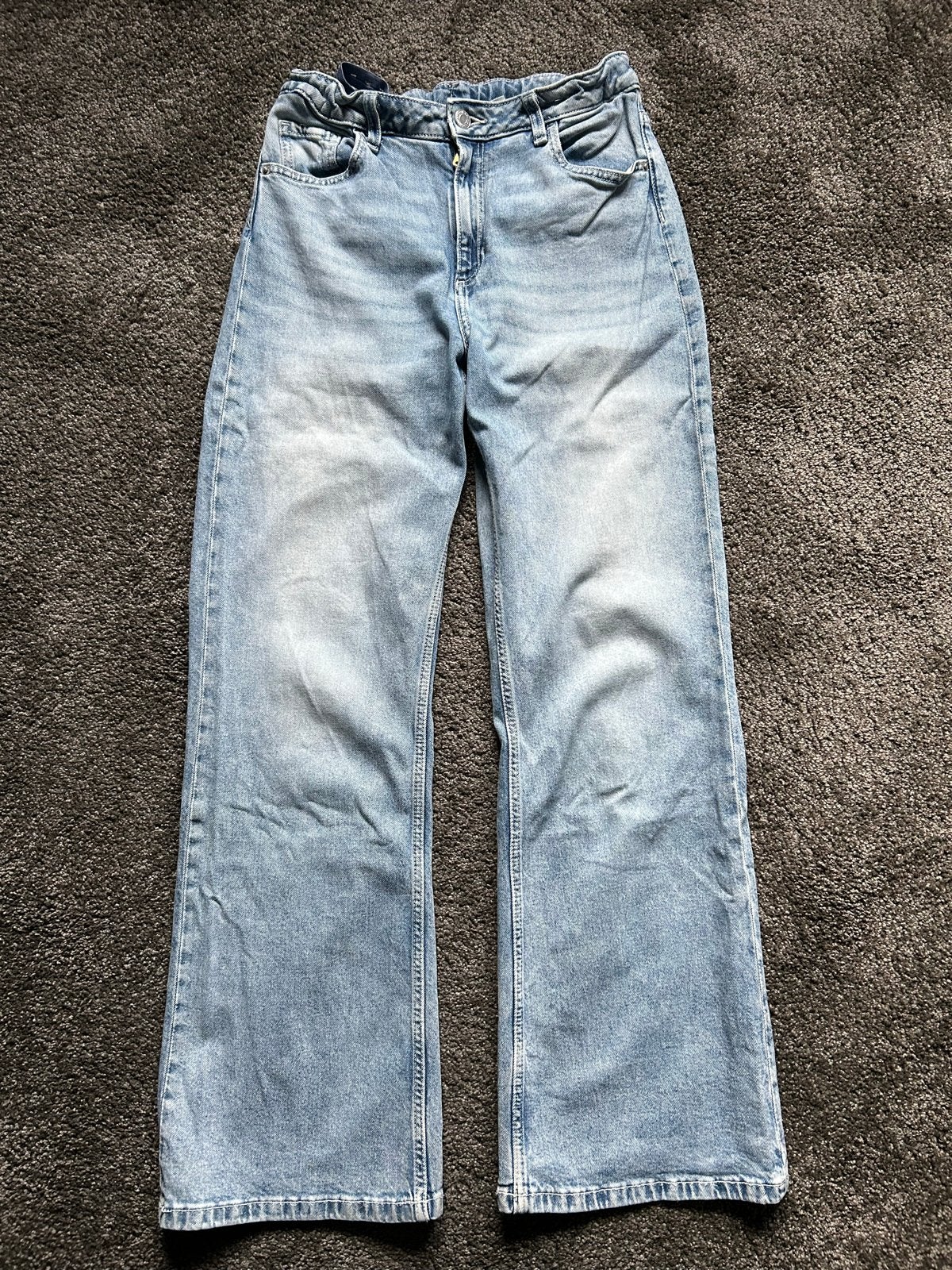 H&M Baggy Jeans - Maat 158 (12-13 jaar), Ophalen of Verzenden, Meisje, Broek