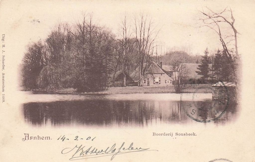 703-237-037 Arnhem Boerderij Sonsbeek, Verzenden, Voor 1920, Gelderland