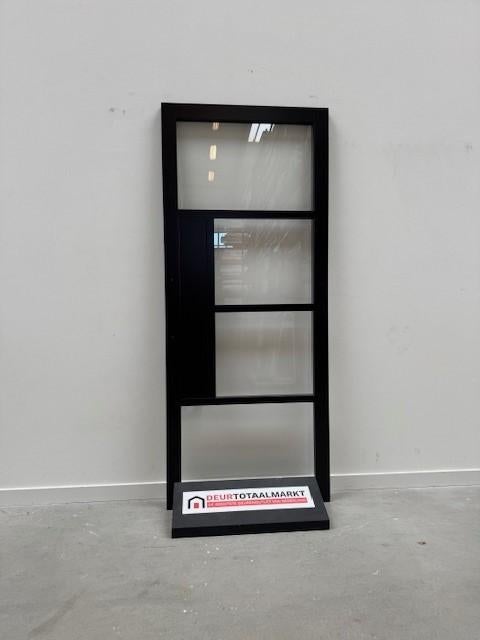 Weekamp binnendeur staallook 88 x 211.5, Ophalen, 80 tot 100 cm, Binnendeur, Zo goed als nieuw