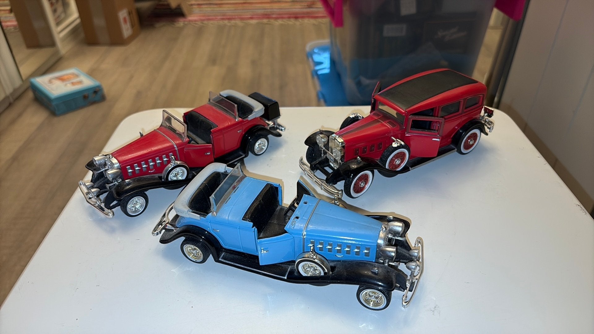 Oltimer modellen 3 stuks, Ophalen of Verzenden, Gebruikt, Auto