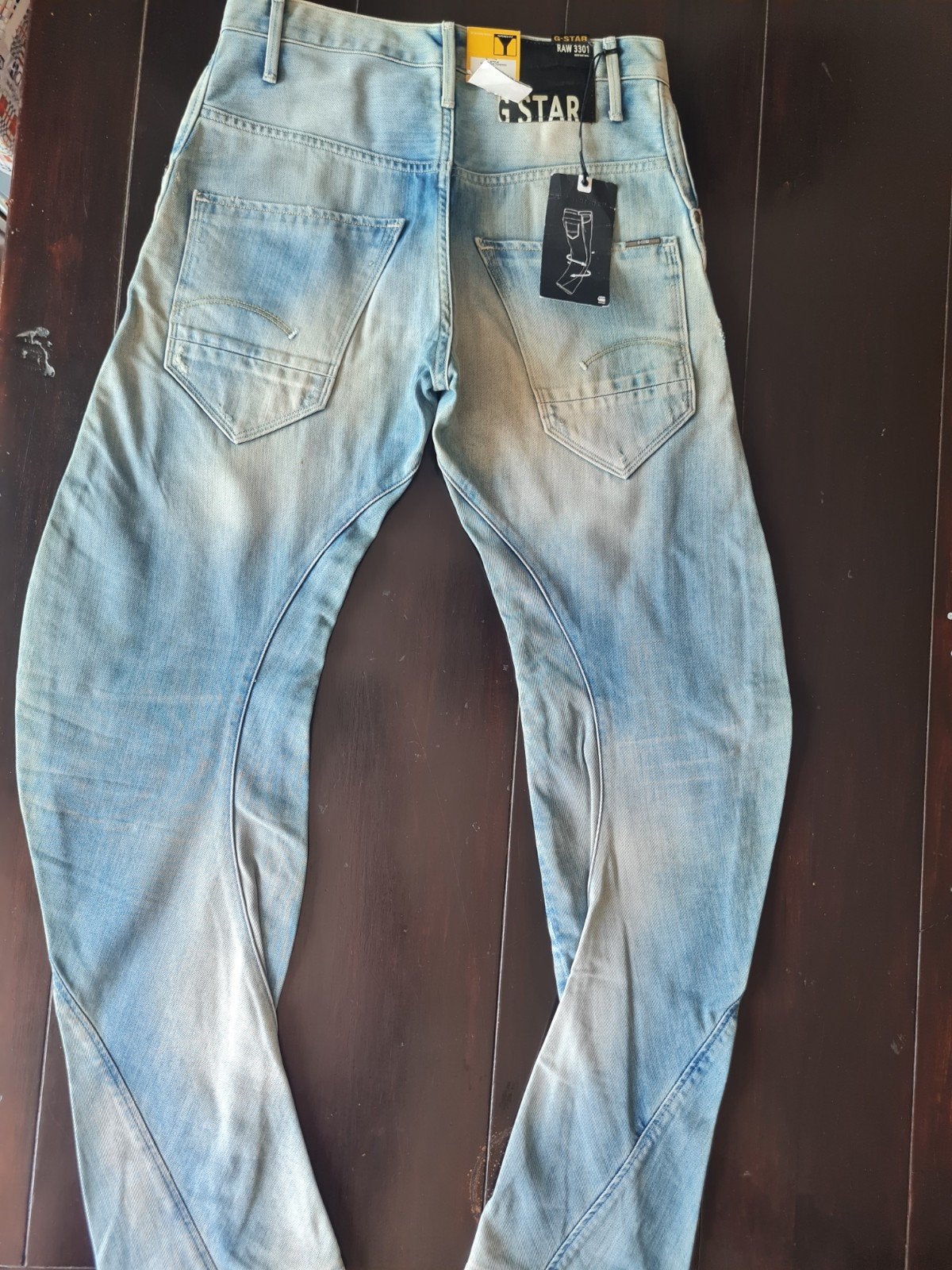 NIEUWE KLASSIEKE G STAR RAW ARC LOOSE TAPERED JEANS 28/32!!!, G-Star Raw, Blauw, Nieuw, W32 (confectie 46) of kleiner