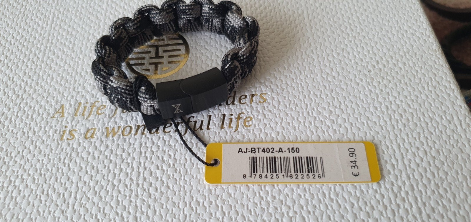 Aze Jewels stoere jongens armband 15cm nieuw, Ophalen of Verzenden, Nieuw