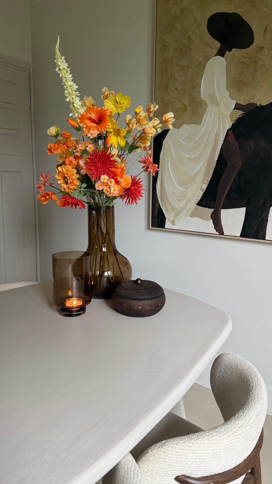 Zijden herft boeket Nieuw!, Huis en Inrichting, Silk-ka, Nieuw, Ophalen of Verzenden, Kunststof