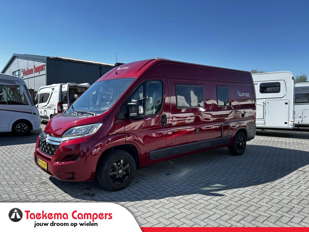 Clever Celebration 600 Dwarsbed/2018/Euro-6/6.0M/165pk/Airco, Overige merken, Buscamper of Camperbus, Bedrijf, Tot en met 3
