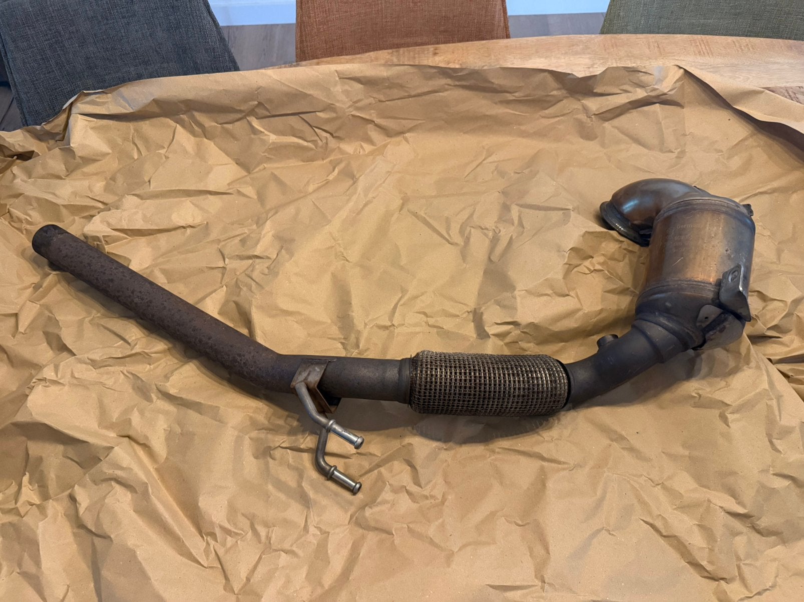 Originele OEM Downpipe Seat Ibiza SC Cupra 1.8T 2016 DAJA, Ophalen, Gebruikt, Seat