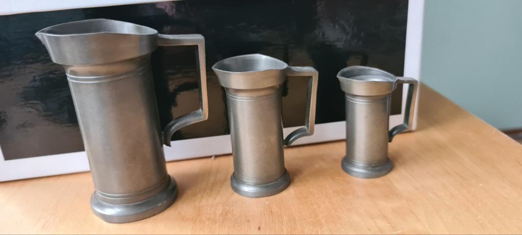 Tinnen kannetjes, Antiek en Kunst, Antiek | Tin, Ophalen of Verzenden