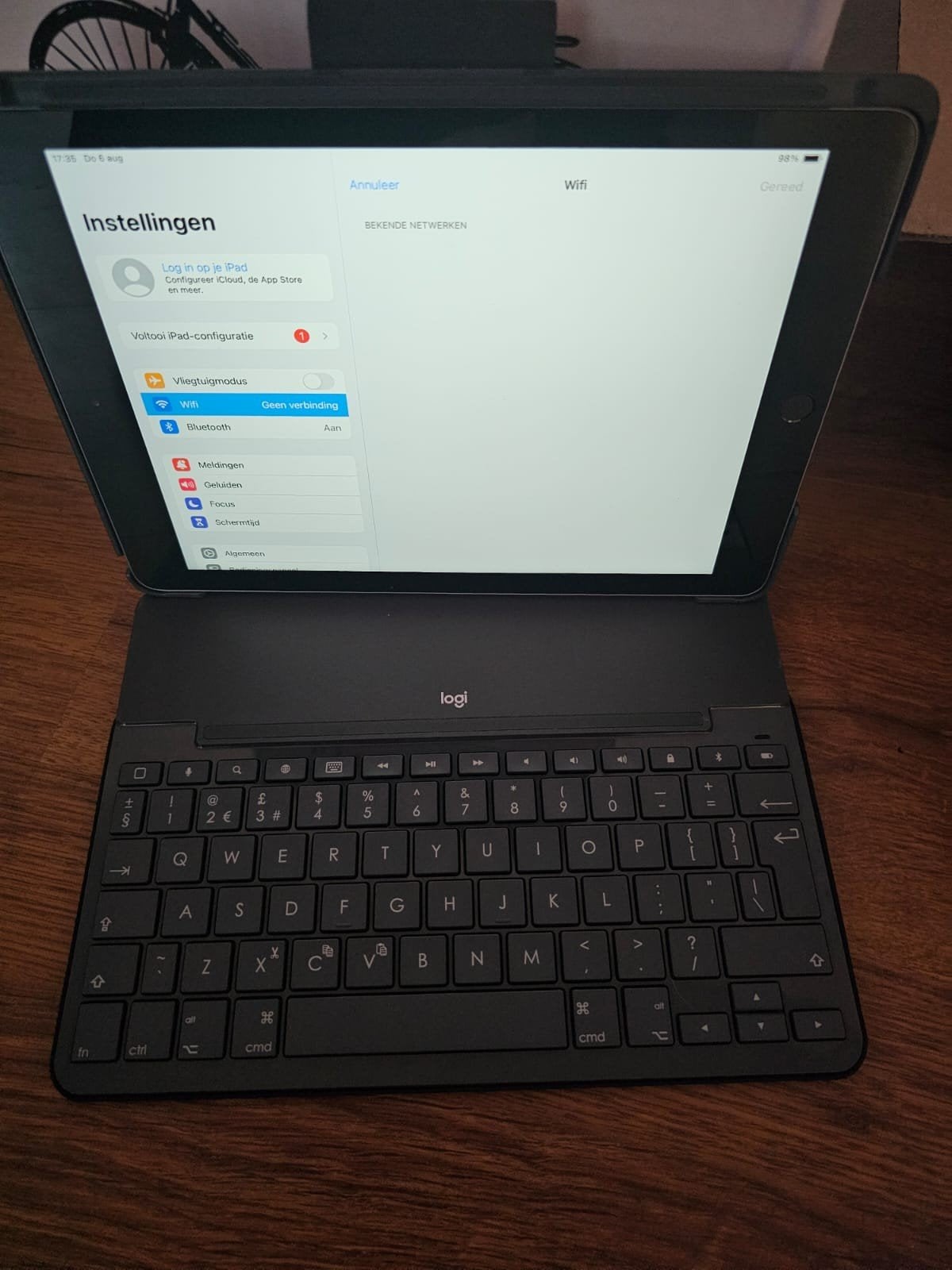 IPhone 6 generaties met toetsenbord als New, 10 inch, Apple iPad, Ophalen of Verzenden, Zo goed als nieuw