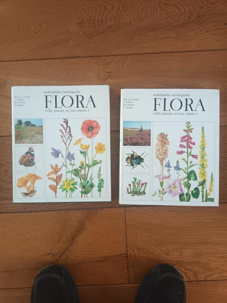 Weeda  E.J., e.a.Nederlandse oecologische flora deel 1+3, Boeken, Ophalen of Verzenden, Zo goed als nieuw