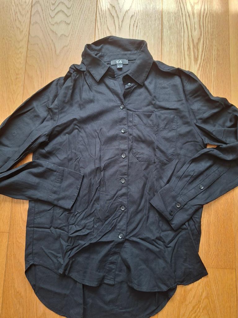Zwarte C&A blouse maat 34 (XS), Zwart, Ophalen of Verzenden, Zo goed als nieuw, Maat 34 (XS) of kleiner