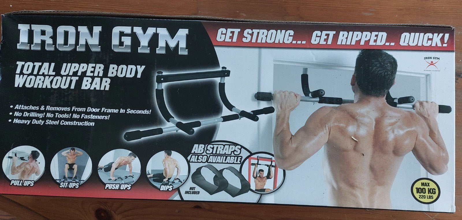 Iron Gym Total Upper Body Workout Bar - Nieuw in doos, Ophalen