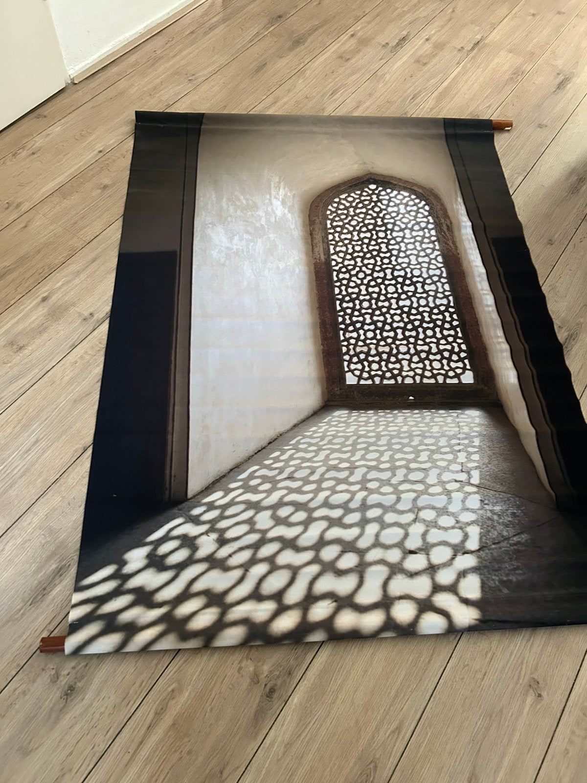 Wanddoek Happinez, Ophalen, Zo goed als nieuw