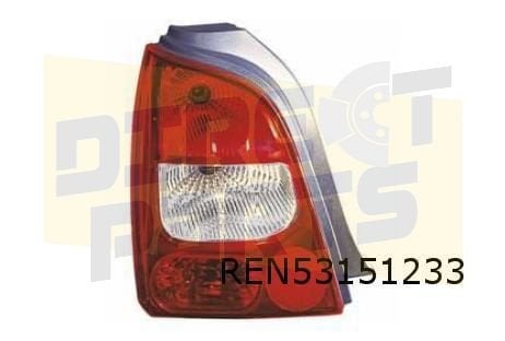 Renault Twingo (-12/11) achterlicht Links OES! 8200387888