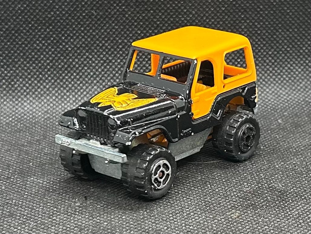 Majorette Jeep Wrangler 1:64, Verzenden, Zo goed als nieuw, Auto