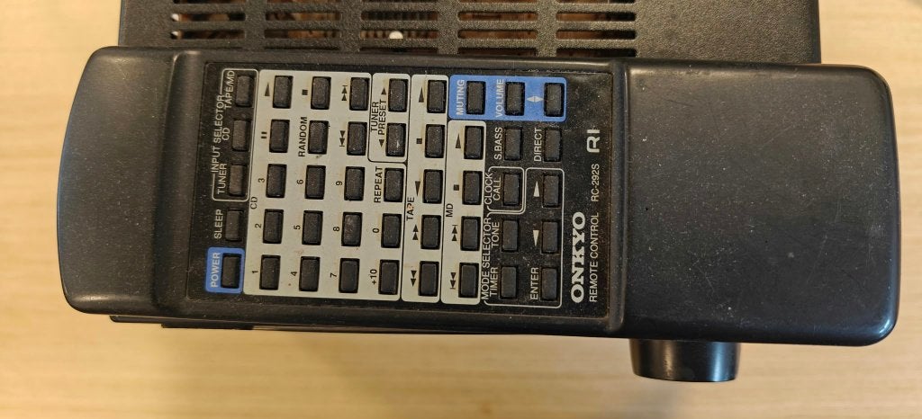 ONKYO CD RECEIVER CR-185, Gebruikt, Ophalen of Verzenden, Onkyo, Minder dan 60 watt