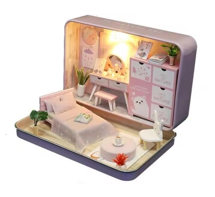 Miniatuur bouwpakketjes in blikje, Ophalen of Verzenden, Nieuw, Knutselset