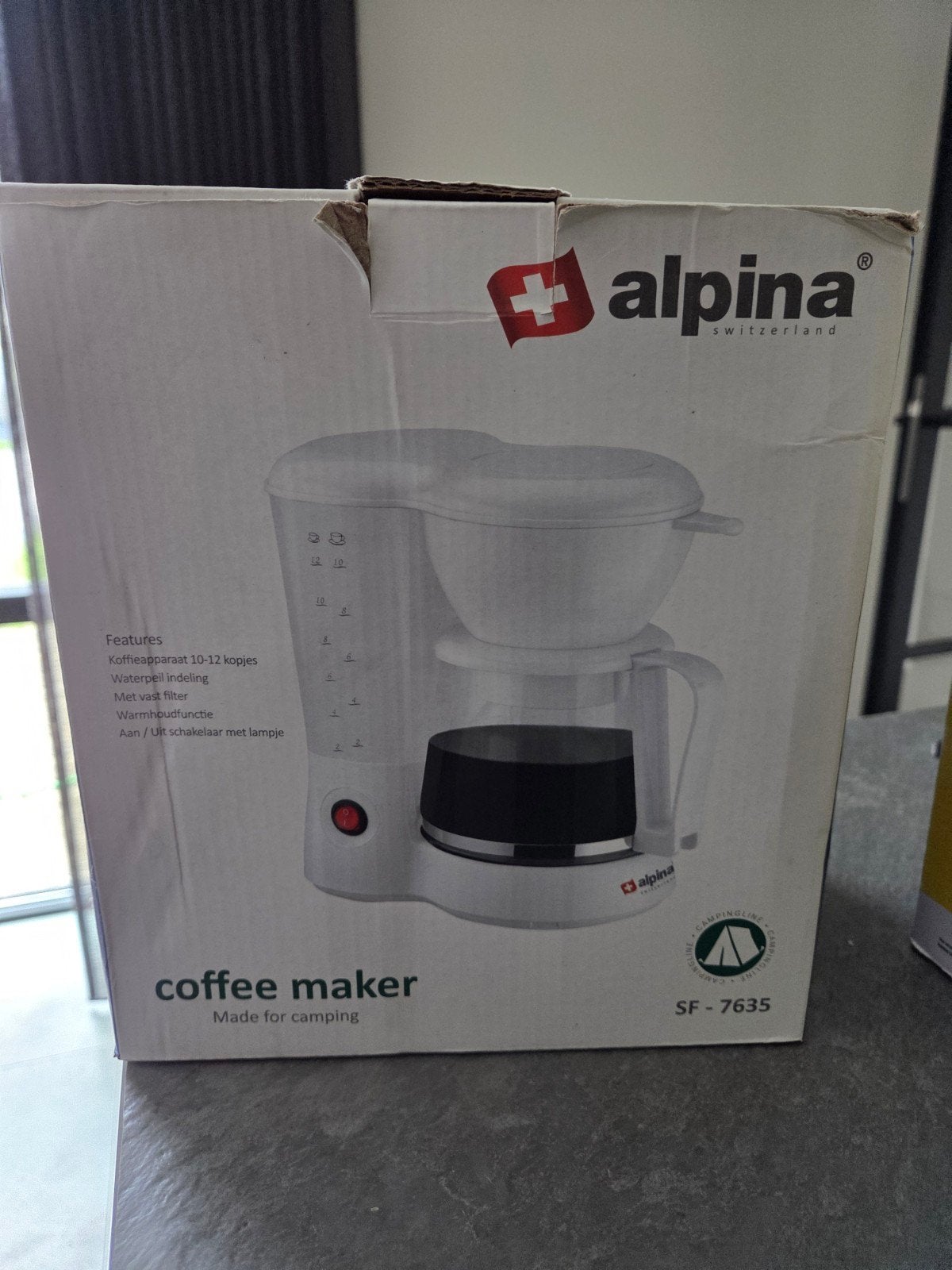 Kampeer koffiezetapparaat, Caravans en Kamperen, Ophalen of Verzenden, Zo goed als nieuw