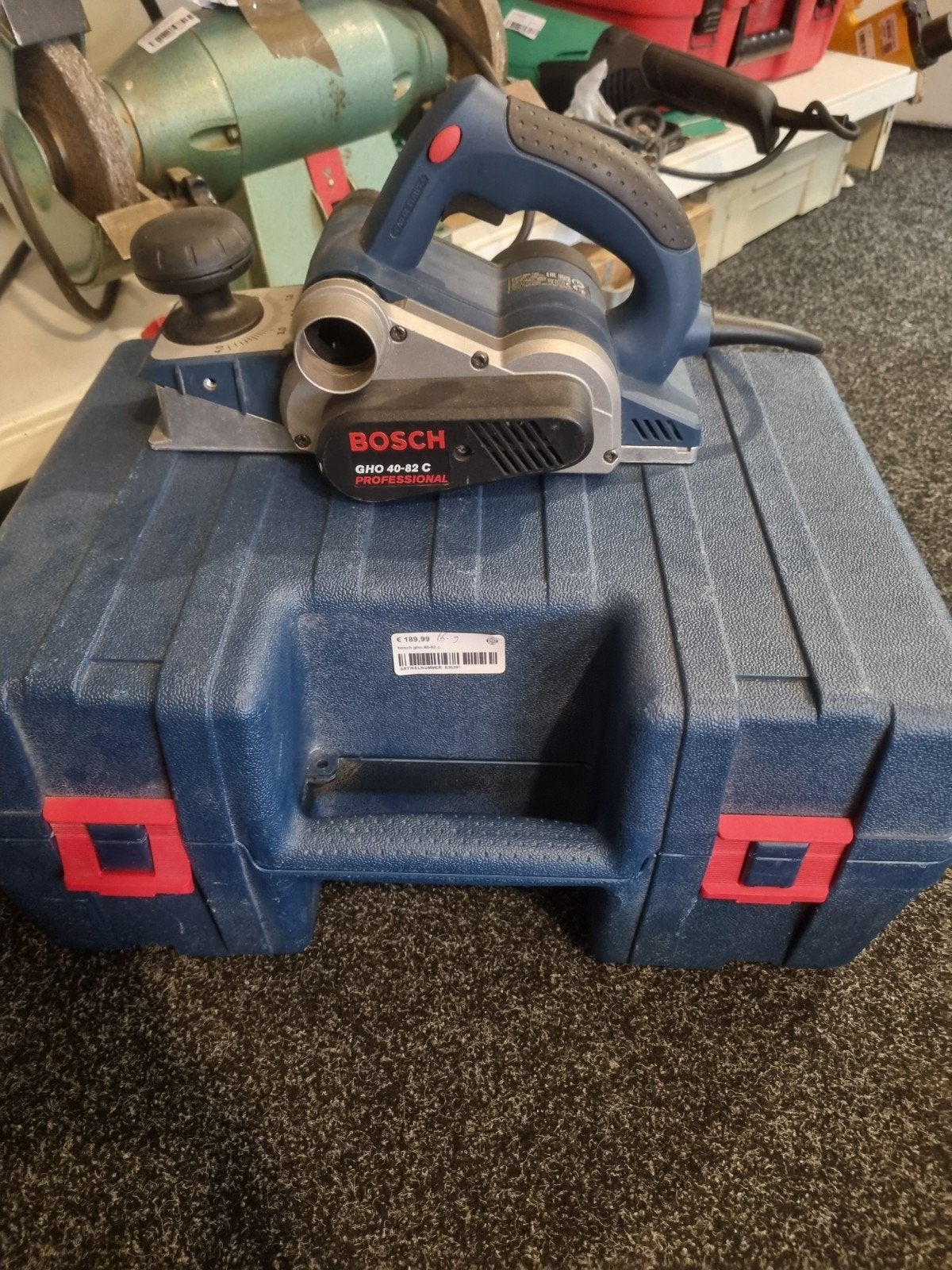 Bosch GHO 40-82 C Professional Schaafmachine, Ophalen of Verzenden, Gebruikt