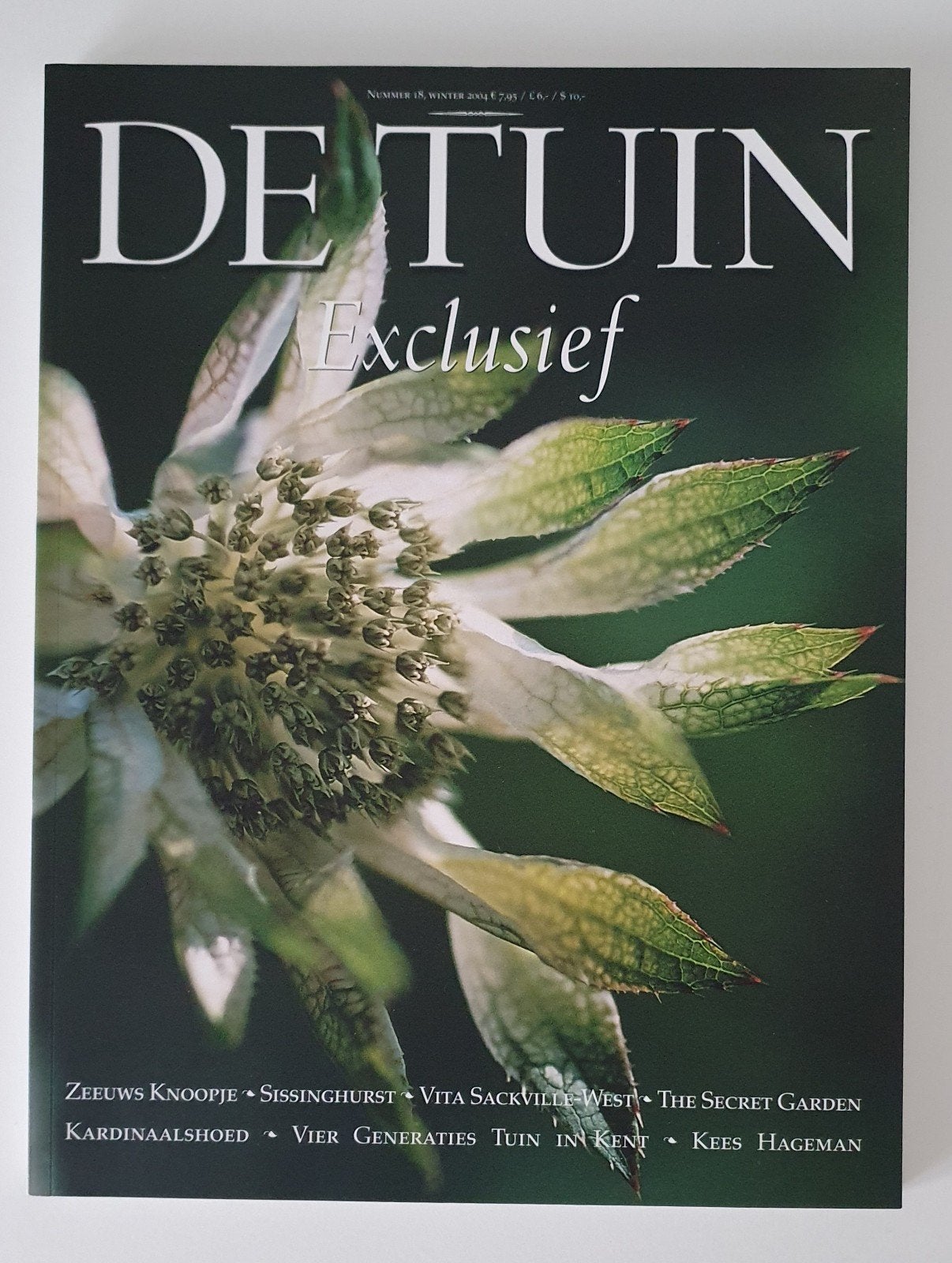 De Tuin Exclusief nr 18 winter 2004, Boeken, Ophalen of Verzenden, Zo goed als nieuw, Tuinieren en Tuinplanten