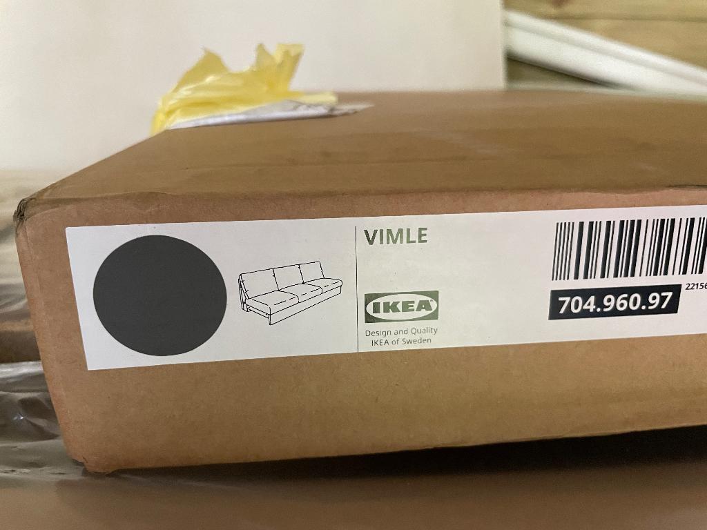 Ikea vimle bank nieuw in verpakking, Huis en Inrichting, Slaapkamer | Slaapbanken, Ophalen, Nieuw, Tweepersoons, Grijs